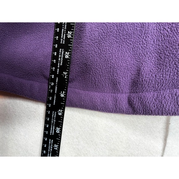Duluth Trading Co Womens Purple Fleece Full Zip Hoodie Jacket 27503 Size S - Picture 3 of 11